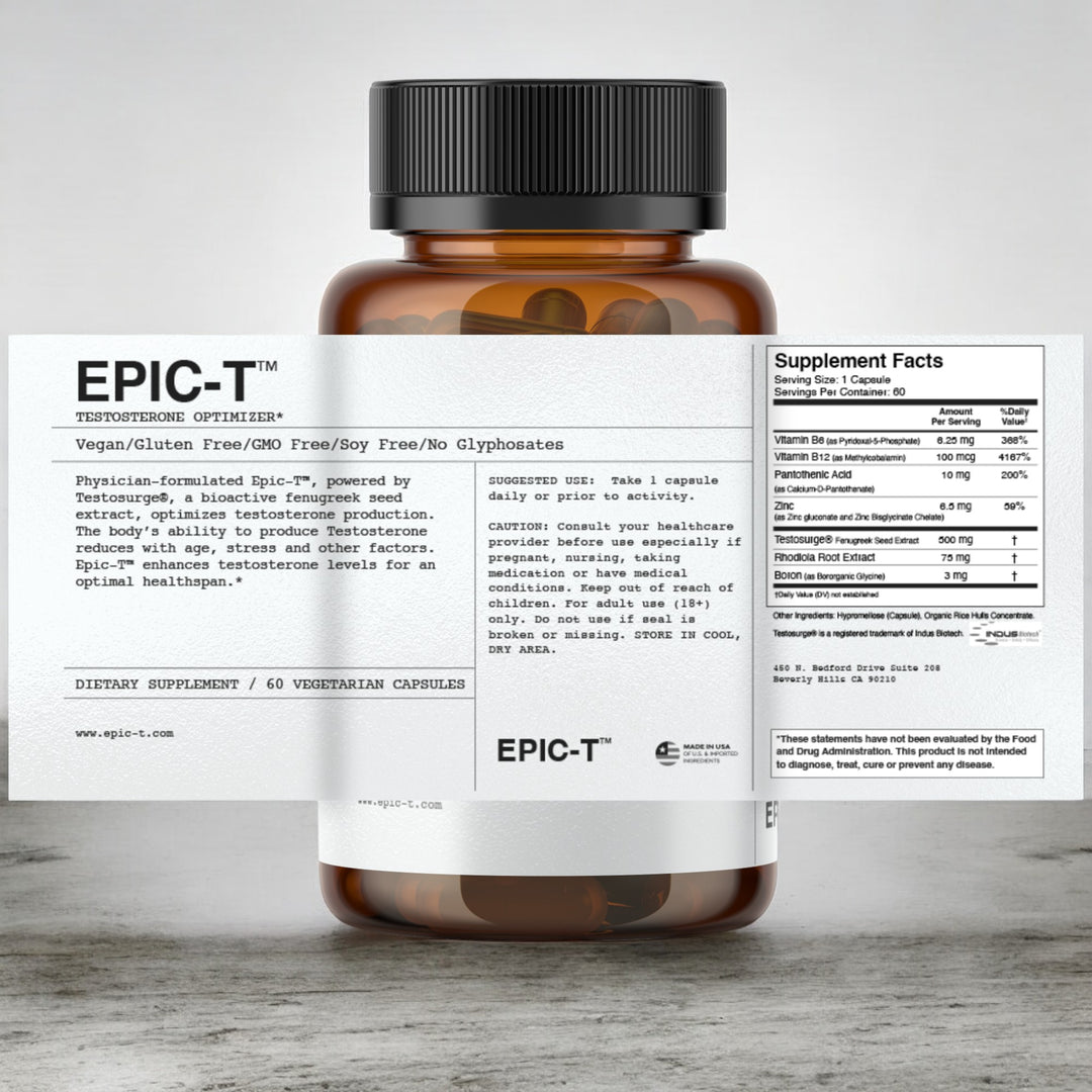 EPIC-T Testosterone Optimizer